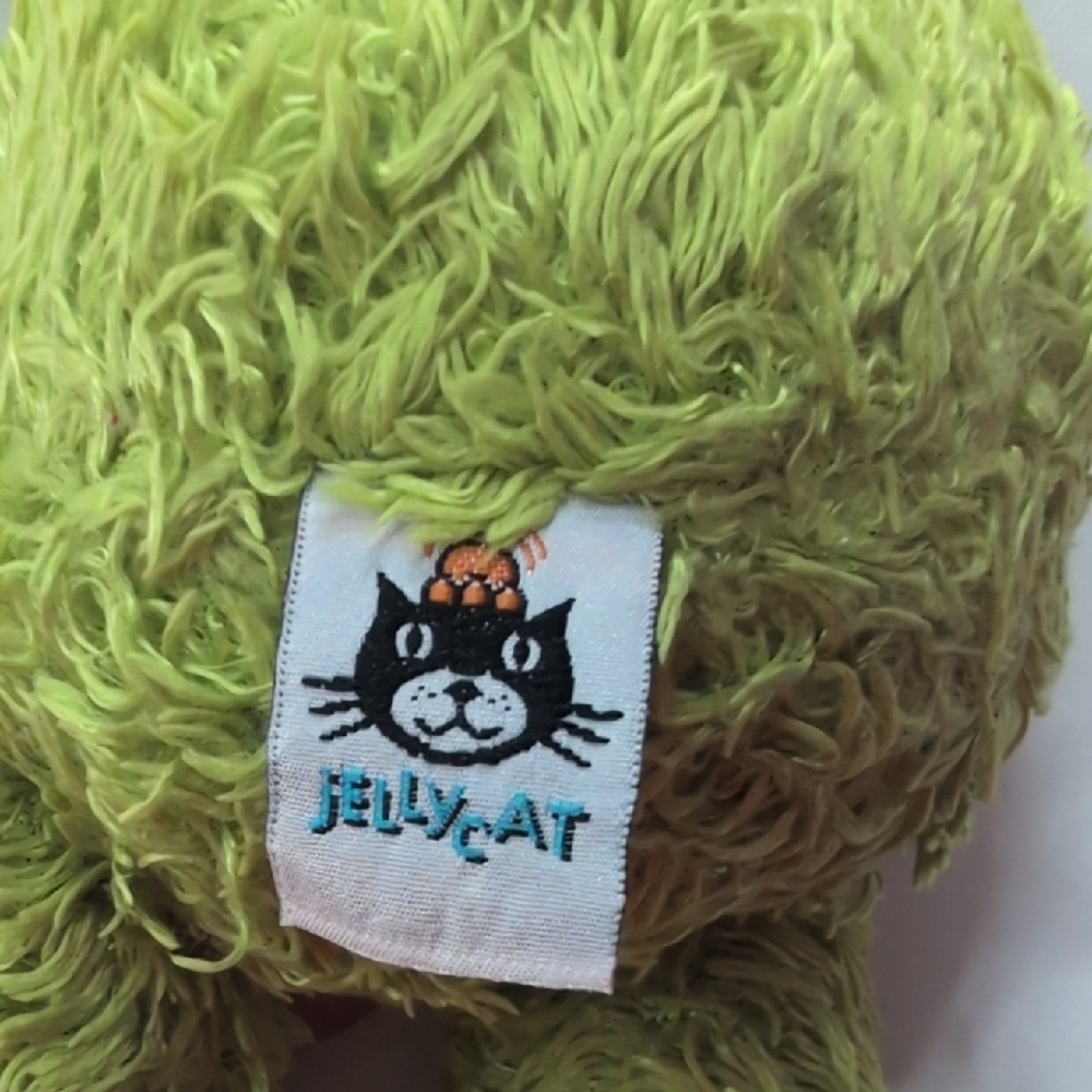 Jellycat Lime Green Plush Toy Frog - Picture 3 of 7